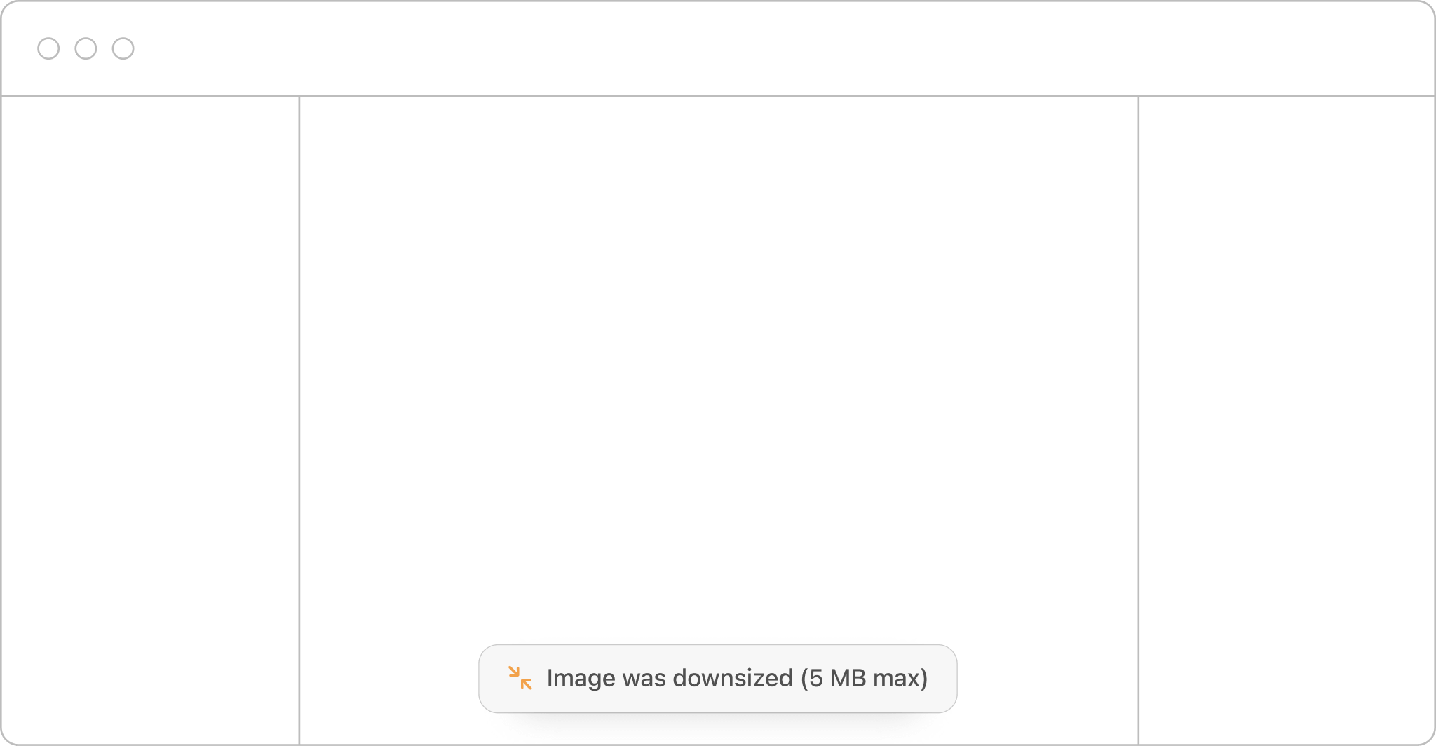 Pichon now allows uploading of images larger than 5 MB