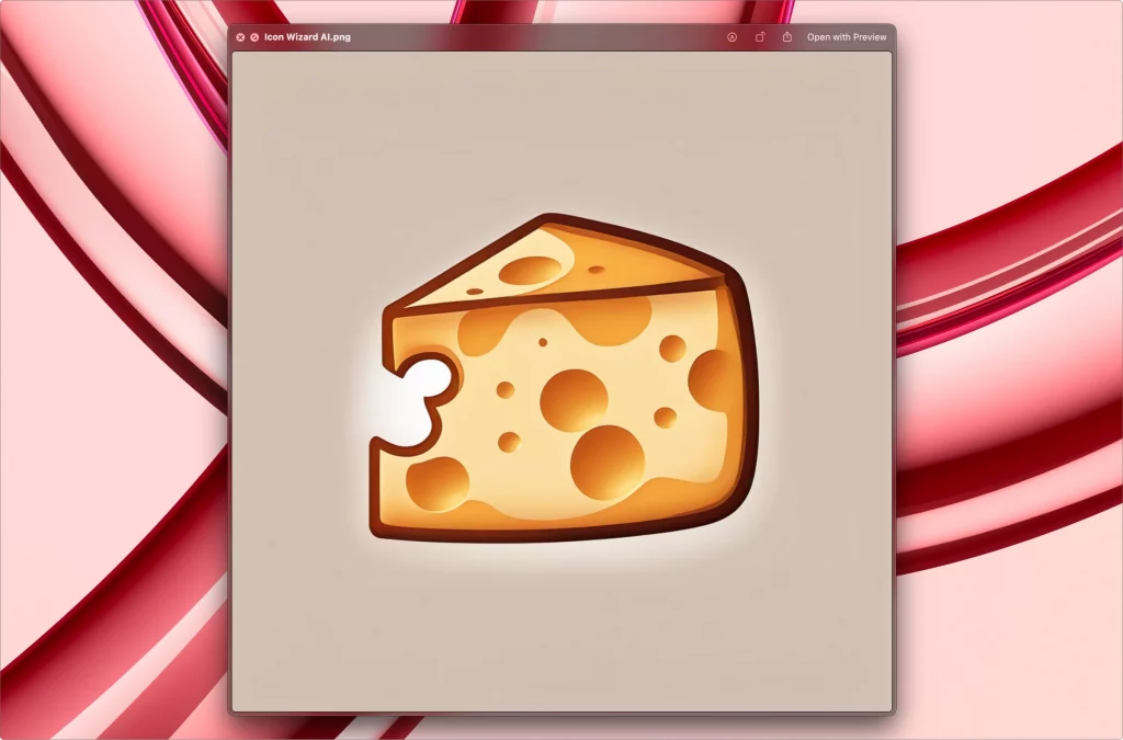 Icon Wizard Image preview window Icon Wizard Image preview window